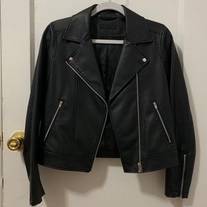 Uniqlo leather jacket
